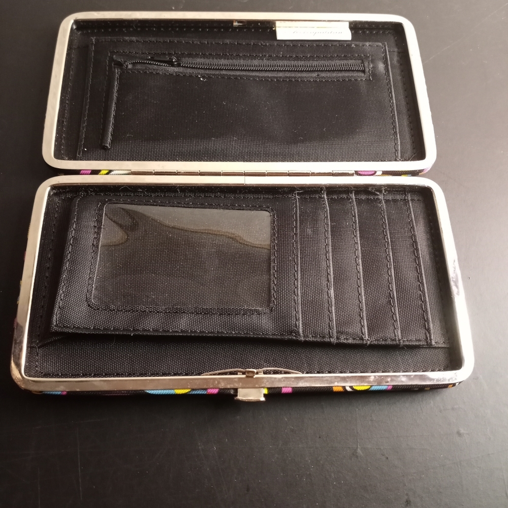 Multicolor Circles Pattern 7" Metropolitan Clutch… - image 3